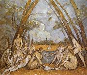 Paul Cezanne The Large Bathers oil painting reproduction